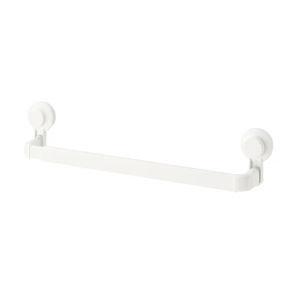 Tisken Towel Rack With Section Cup - White