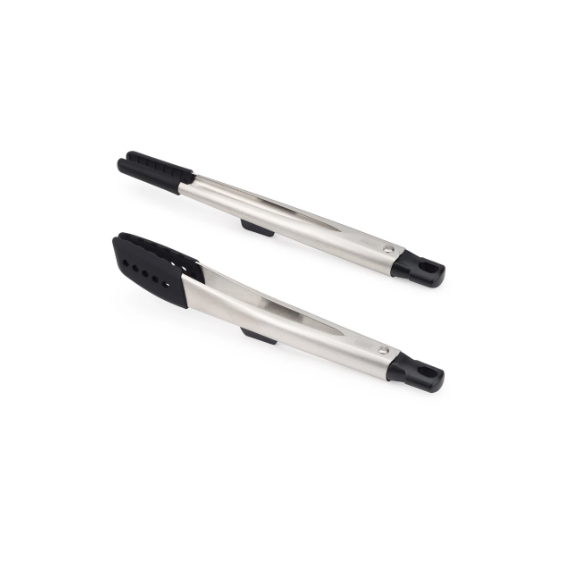 Elevate Fusion 2-piece Tong Set - Stainless Steel 