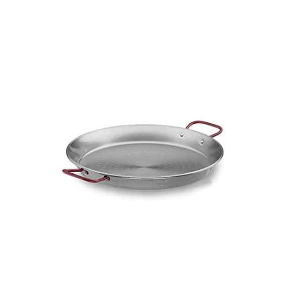 Lacor Black Steel Paella Pan