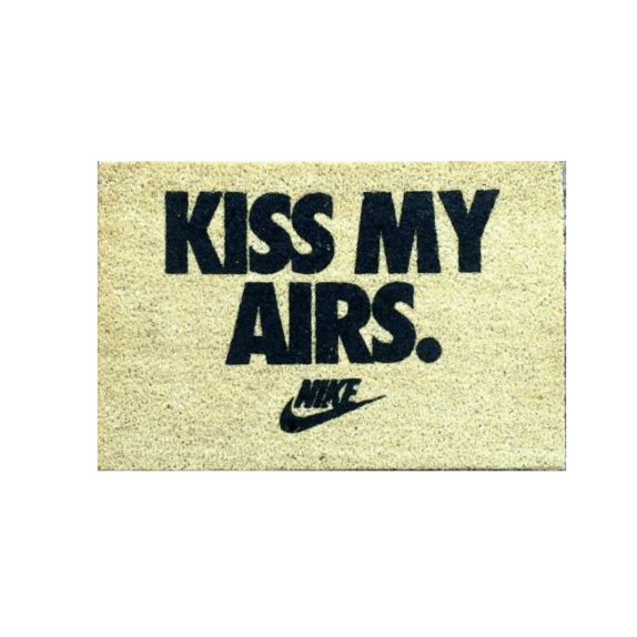 Nike "Kiss My Airs" Doormat