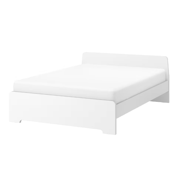 Askvoll Bed Frame, 150x200 cm - White