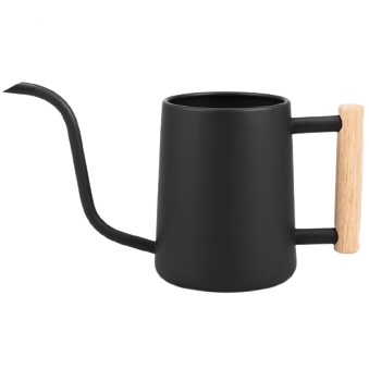 1L Watering Can with Wooden Handle