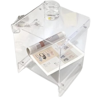 Acrylic Bedside Table