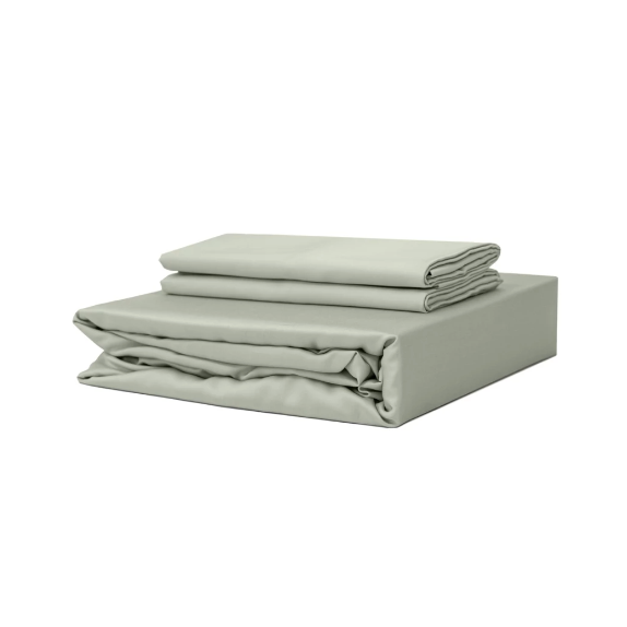 ELS Cotton Fitted Sheet - Sage Green