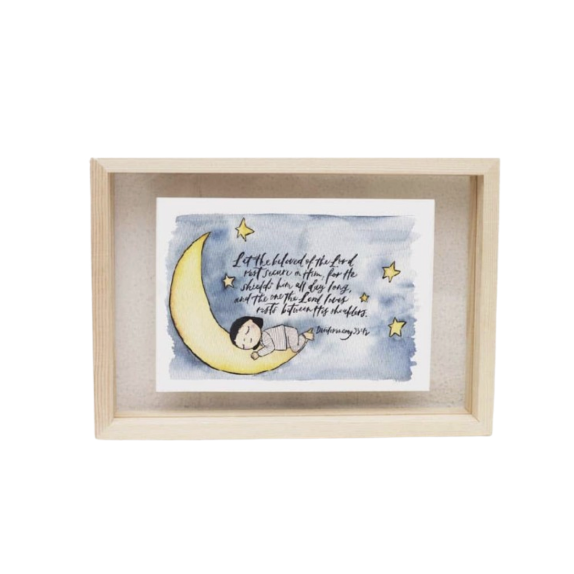 Beloved of the Lord Illustrated Poster and Frame