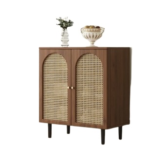 Rattan Shoe Cabinet