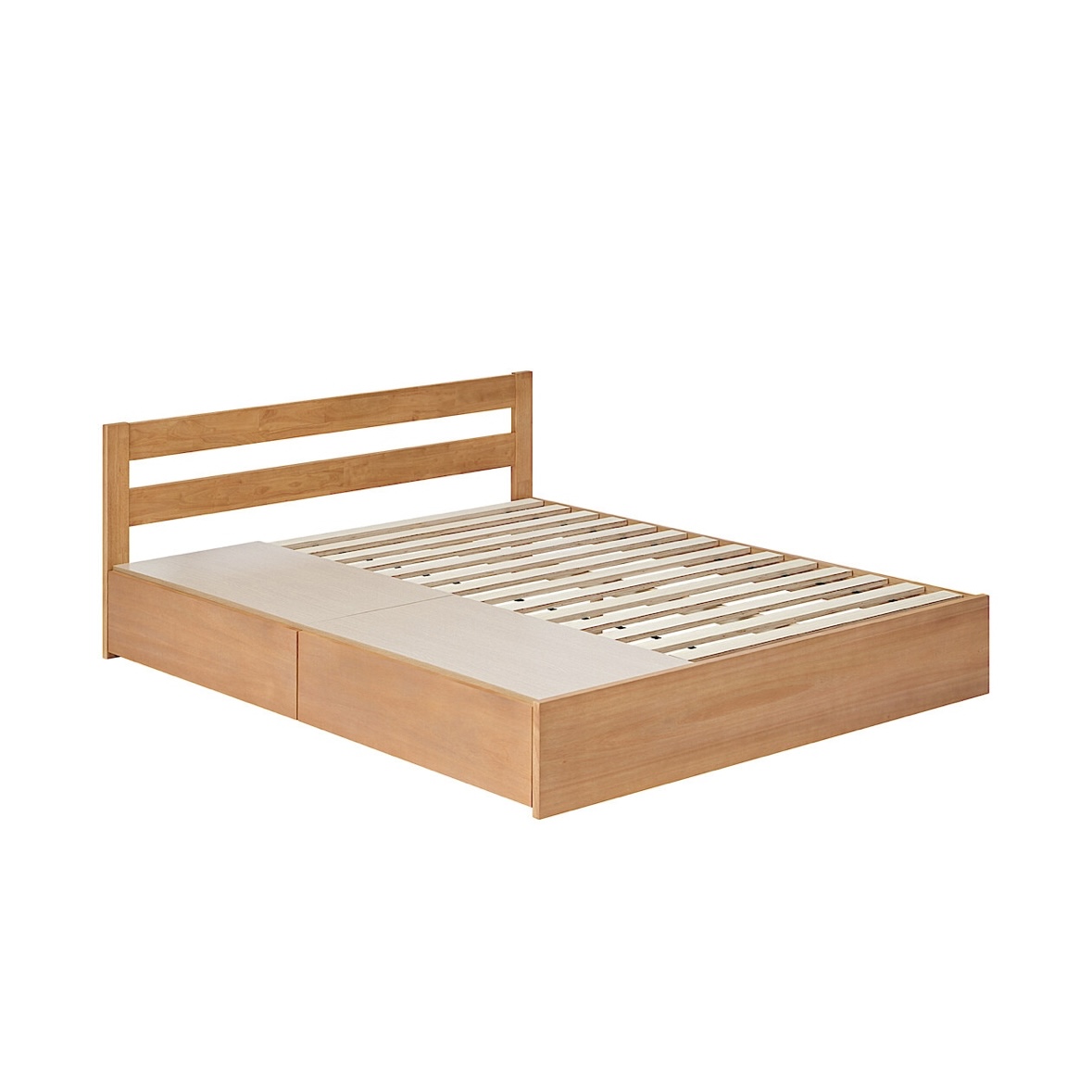 Wooden Storage Bed