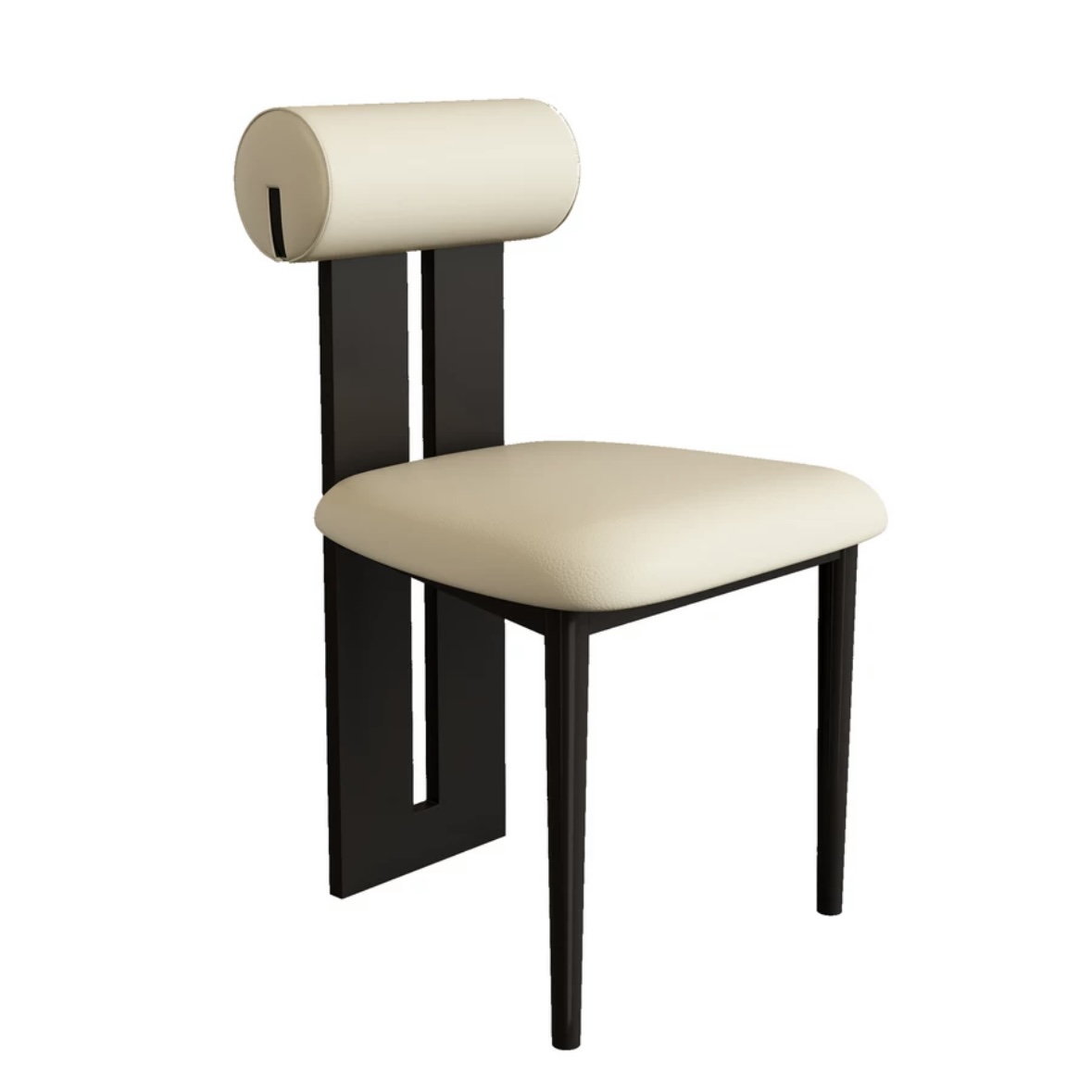 Wood Cushioned Dining Chair