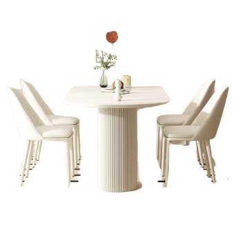 Fluted Panel Dining Set