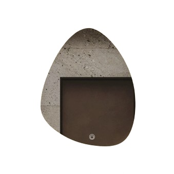 Irregular Shaped Bathroom Mirror