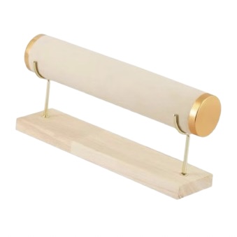 Bracelet Holder with Wooden Base