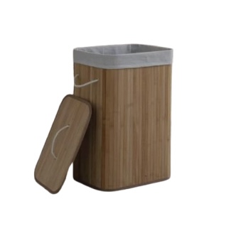 Bamboo Basket with Lid