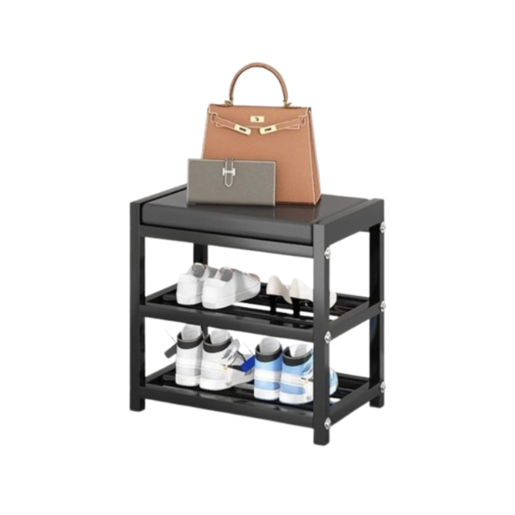 Multi-Layer Stainless Steel Shoe Rack