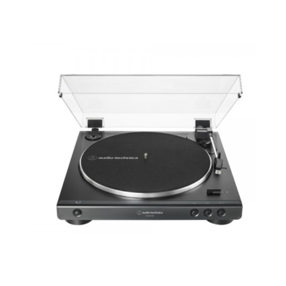 Fully Automatic Wireless Belt-Drive Turntable, AT-LP60XUSB - Black