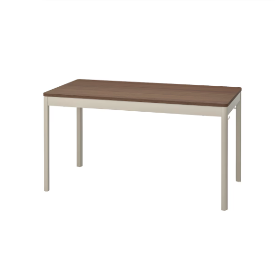 IDÅSEN Table, 140x70x75 cm - Brown/Beige
