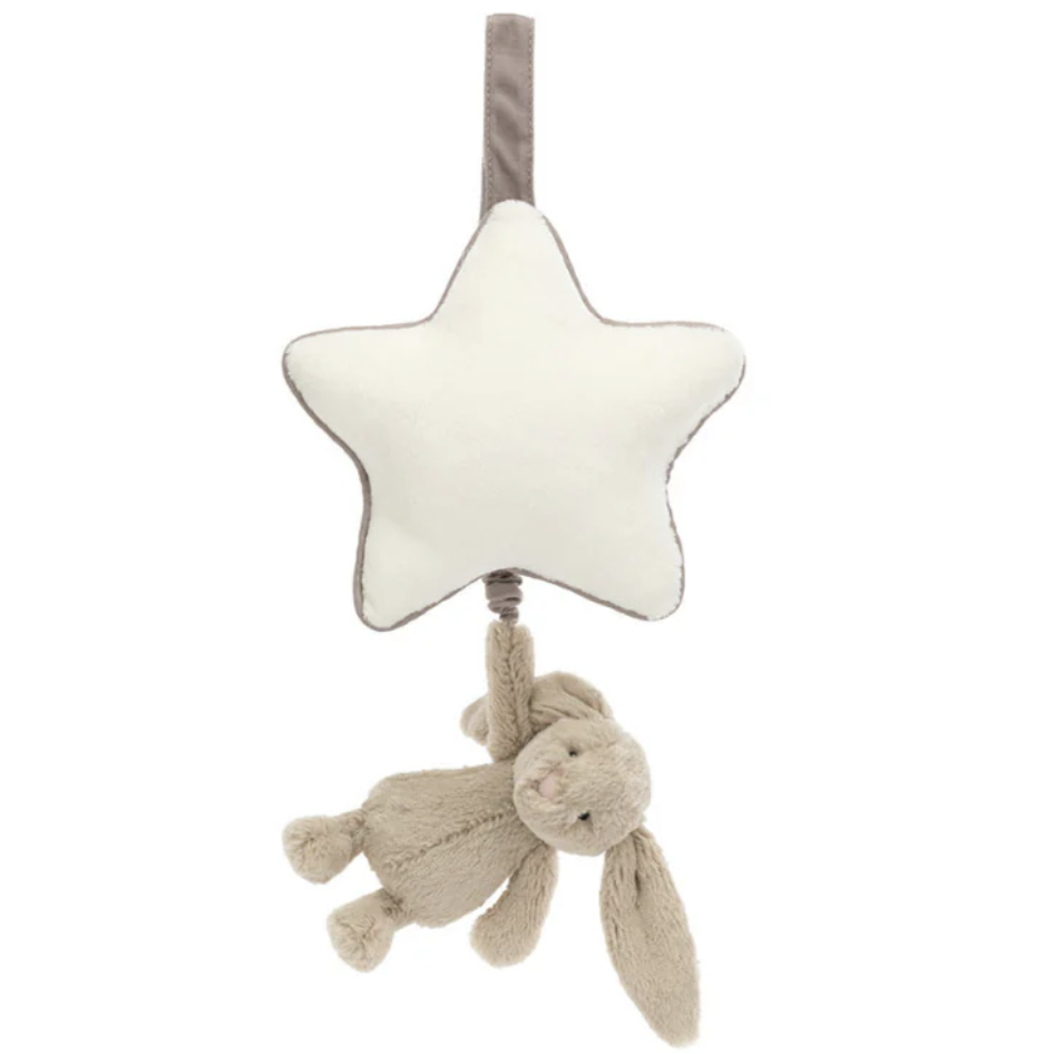 Jellycat Bashful Bunny Musical Pull