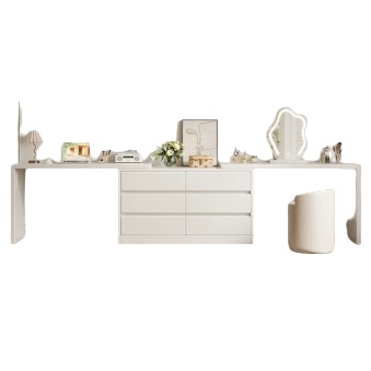 Wardrobe cum Vanity Table Set