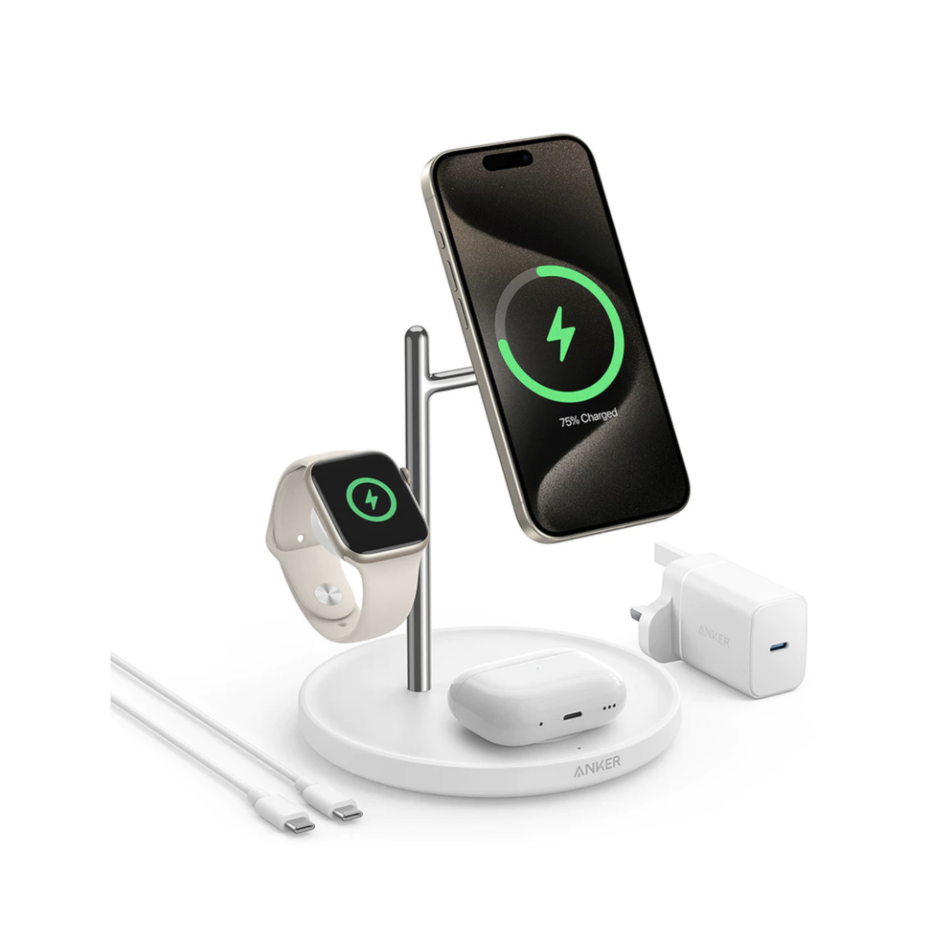MagGo Magsafe Charger 3 in 1 Wireless Charger Station Qi2