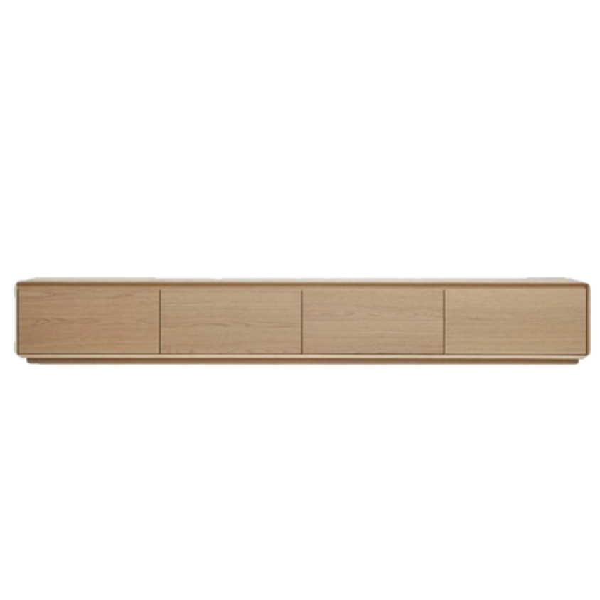 Rounded Edge Low TV Console