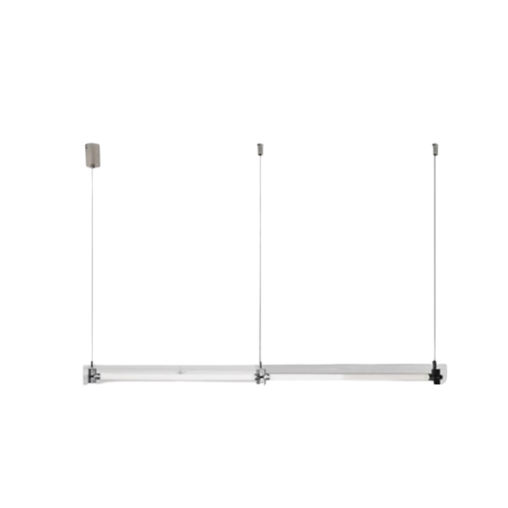 Glass Chandelier Long Strip Lamp