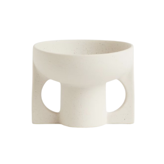 Stoneware Candle Holder