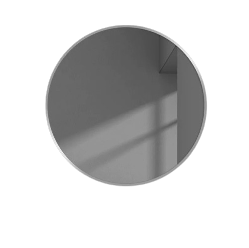 Round Bathroom Mirror With Metal Frame