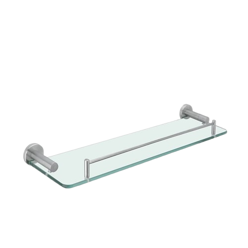 Round Glass Shelf S/S Satin, HK29-05-S