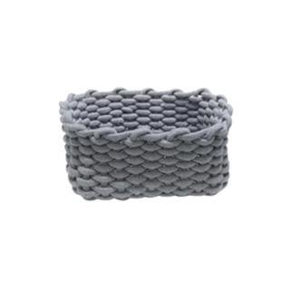 Hand-Knitted Coarse Cotton Thread Storage Box