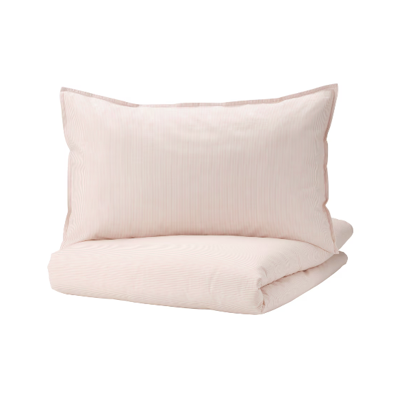 BERGPALM Duvet Cover and 2 Pillowcases