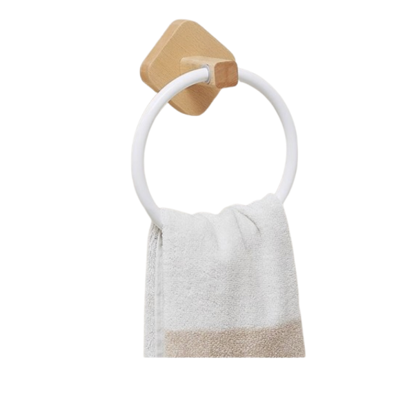 Handtowel Ring - Walnut