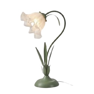 Vintage Floral Lamp