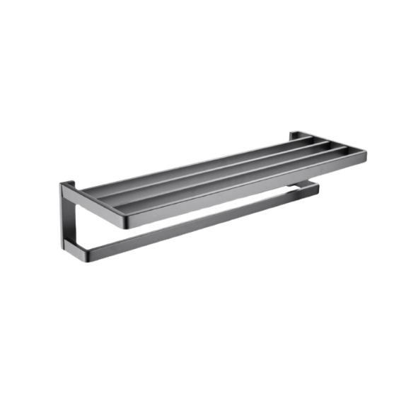Gunmetal Towel Holder