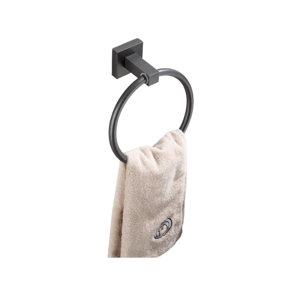 Gunmetal Hand Towel Holder