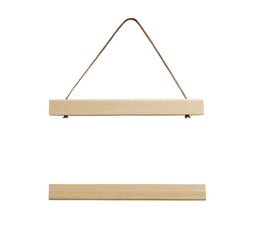 Wooden Magnetic Poster Frame