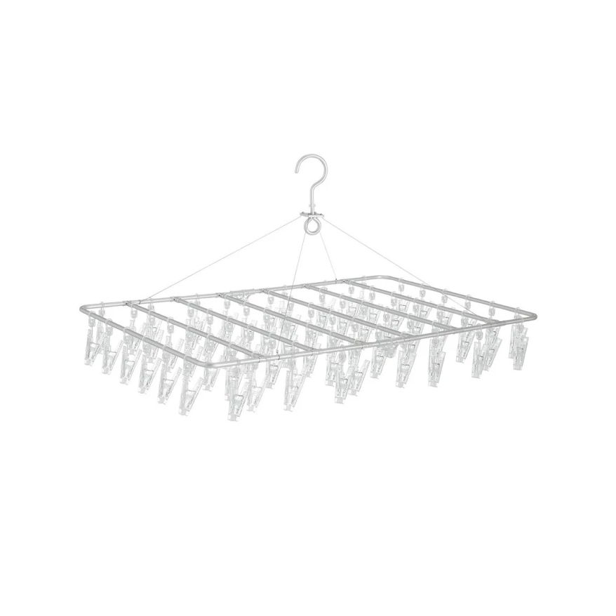 MUJI Aluminium Square Hanger With Pegs