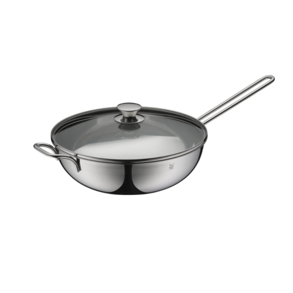 30cm Wokpan With Glass Lid
