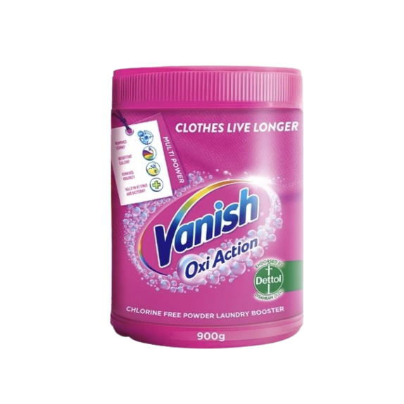 Vanish Laundry Stain Remover Oxi Action Powder 900g