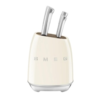 Knife Block Set, KBSF02CR - Cream