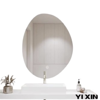 Irregular LED Mirror Bathroom Smart Touch