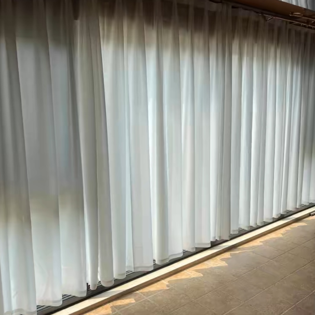 Korean Double Pleated Curtain