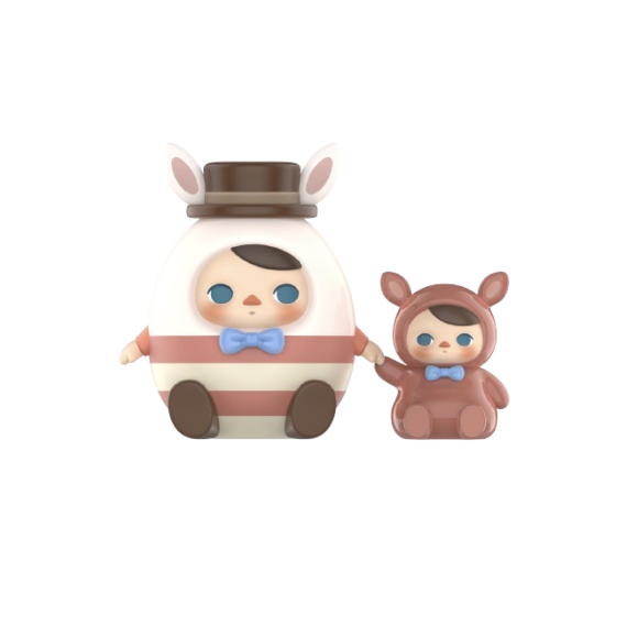 PUCKY Egg Bunny Figure