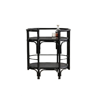 Black Bungalow Bar Cart