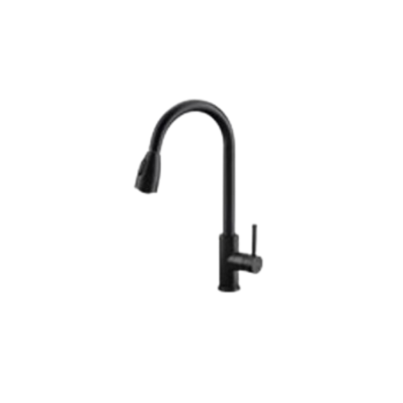Stainless Steel Pull-Out Faucet - Gun Grey