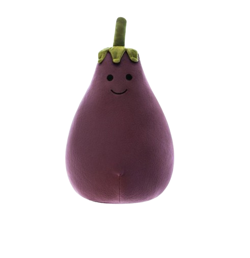 Tyler Eggplant Stuffed Toy