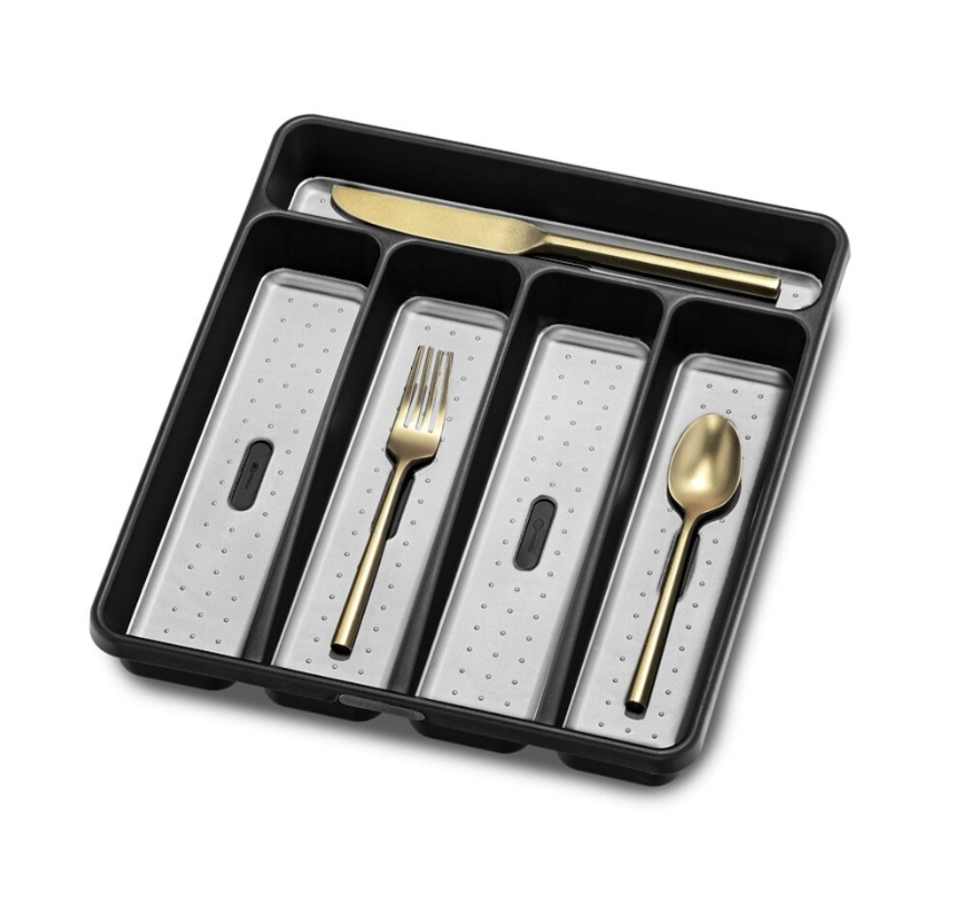 Classic Silverware Tray - Granite 