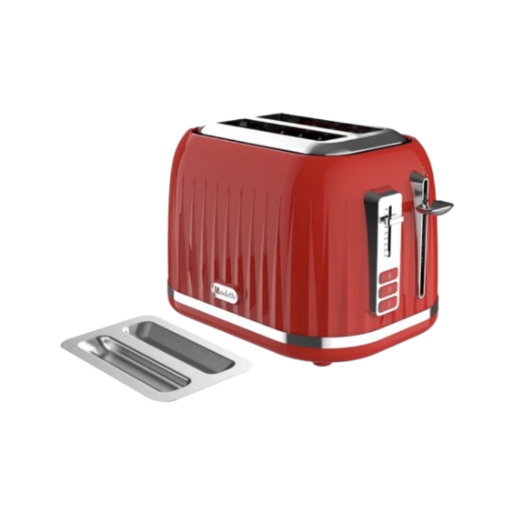 Jukebox 2-Slice Bread Toaster - Red