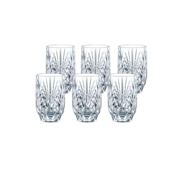 Nachtmann Palais Set of 6pieces Crystal Tumbler, 265ml