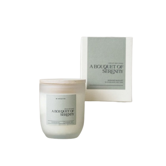Soy Scented Candle - A Bouquet of Serenity