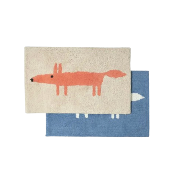 Mr Fox Bath Mat