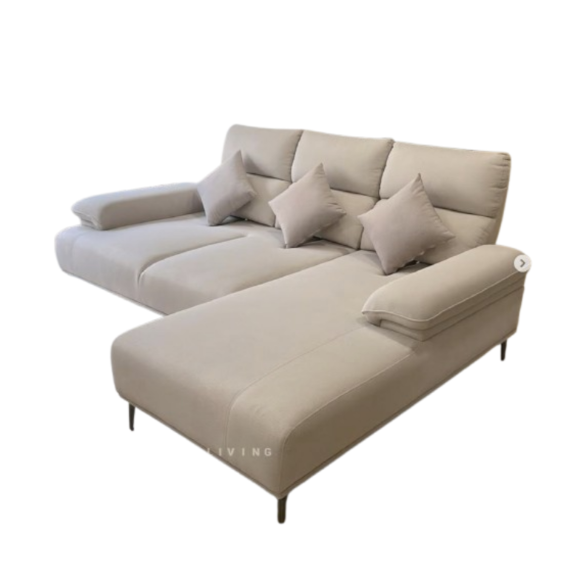 Pull Back L-Shaped Sofa 